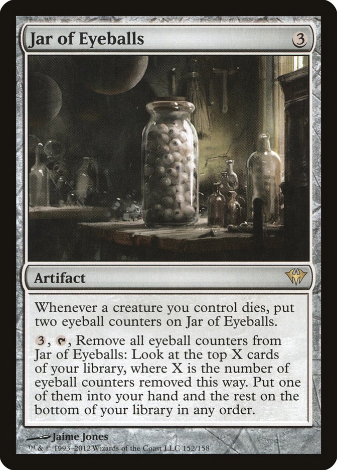 Jar of Eyeballs (152) [Dark Ascension] | Odin's Place