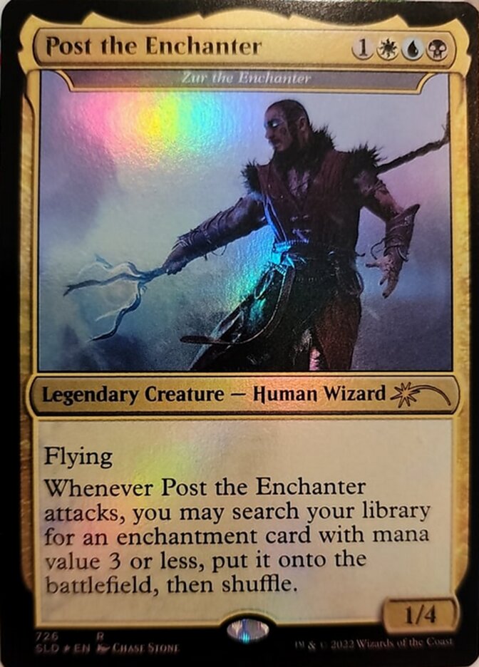 Zur the Enchanter - Post the Enchanter [Secret Lair Drop Promos] | Odin's Place