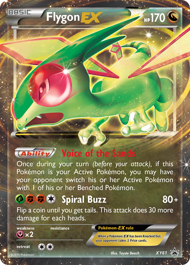 Flygon EX (XY61) [XY: Black Star Promos] | Odin's Place