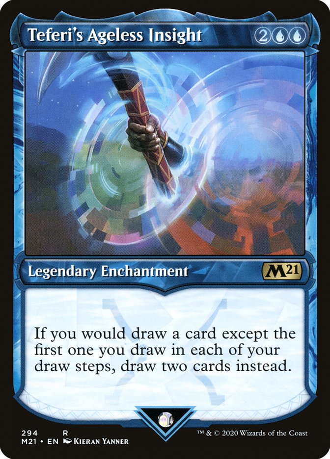Teferi's Ageless Insight (Showcase) [Core Set 2021] | Odin's Place