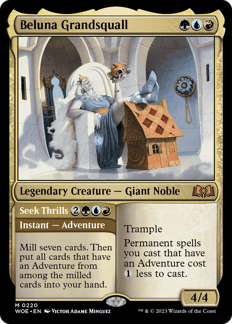 Beluna Grandsquall // Seek Thrills [Wilds of Eldraine] | Odin's Place