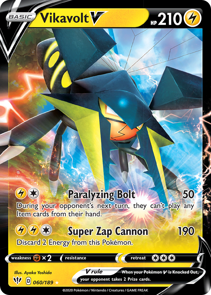 Vikavolt V (060/189) [Sword & Shield: Darkness Ablaze] | Odin's Place
