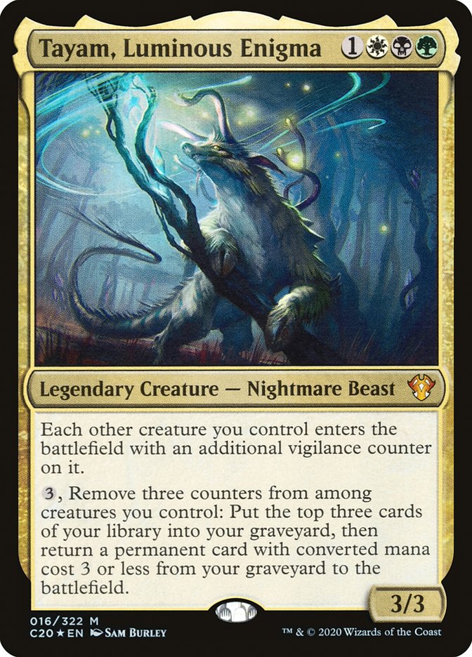 Tayam, Luminous Enigma [Commander 2020] | Odin's Place