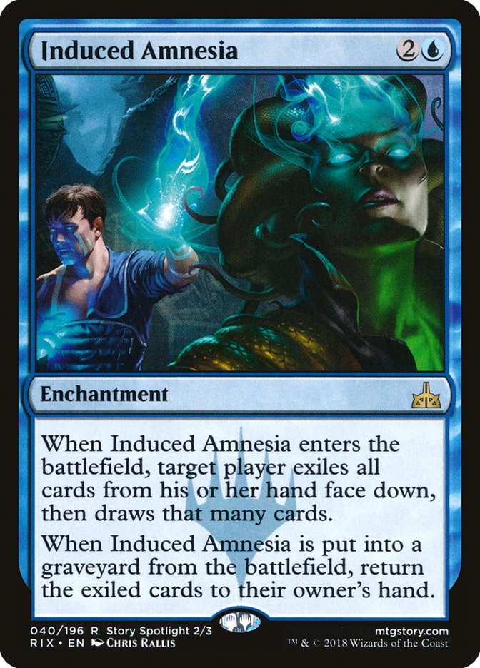 Induced Amnesia (40) [Rivals of Ixalan] | Odin's Place