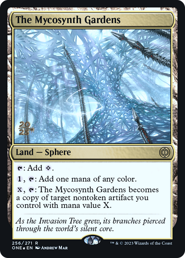 The Mycosynth Gardens [Phyrexia: All Will Be One Prerelease Promos] | Odin's Place