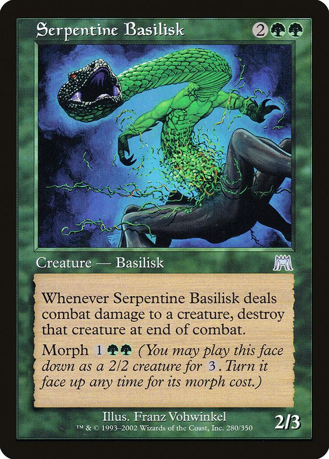 Serpentine Basilisk (280) [Onslaught] | Odin's Place