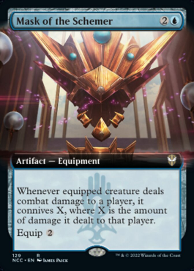 Mask of the Schemer (Extended Art) [Streets of New Capenna Commander] | Odin's Place