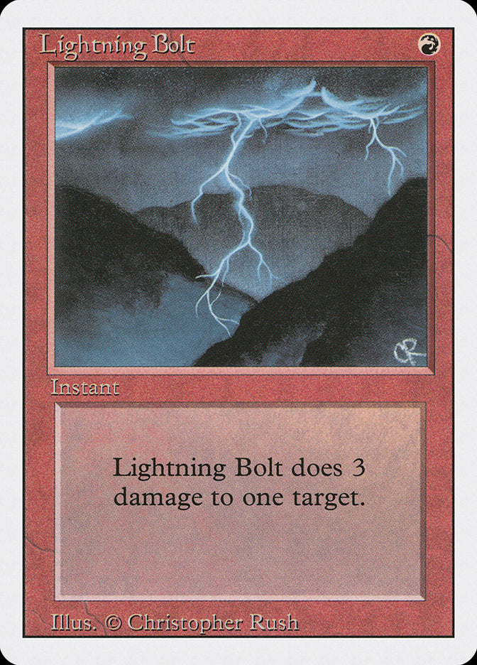 Lightning Bolt (162) [Revised Edition] | Odin's Place