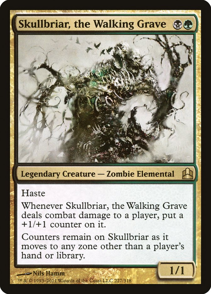 Skullbriar, the Walking Grave (227) [Commander 2011] | Odin's Place