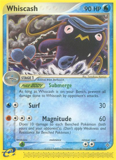 Whiscash (48/97) [EX: Dragon] | Odin's Place