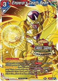 Emperor's Death Beam (Regional Championship 2020) (BT9-109) [Tournament Promotion Cards] | Odin's Place