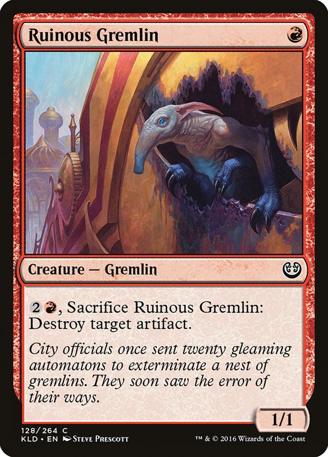 Ruinous Gremlin (128) [Kaladesh] | Odin's Place