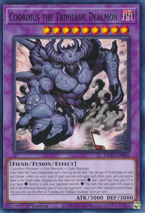 Coordius the Triphasic Dealmon [MP22-EN046] Common | Odin's Place