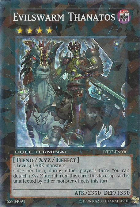 Evilswarm Thanatos [DT07-EN090] Super Rare | Odin's Place