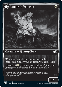 Lunarch Veteran // Luminous Phantom [Innistrad: Double Feature] | Odin's Place