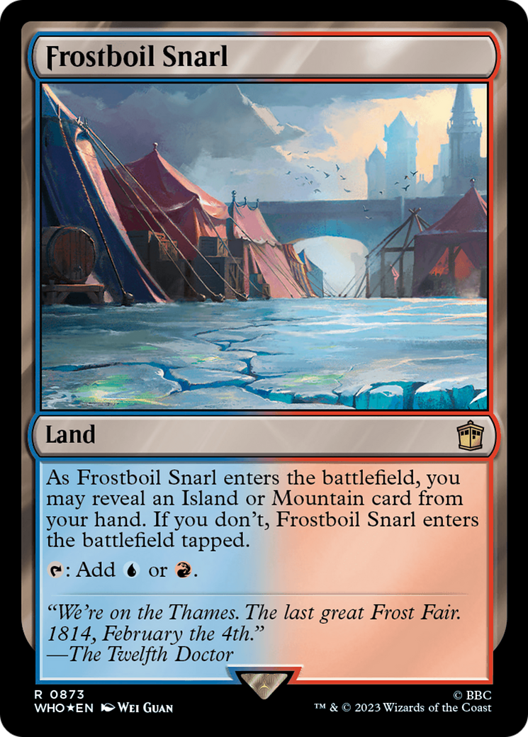 Frostboil Snarl (Surge Foil) [Doctor Who] | Odin's Place