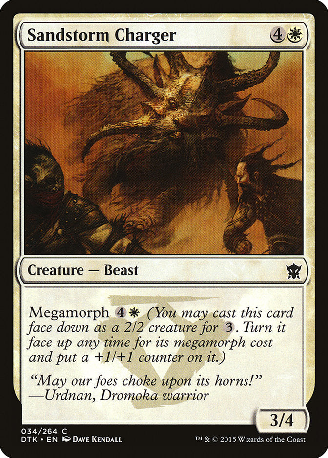 Sandstorm Charger (34) [Dragons of Tarkir] | Odin's Place