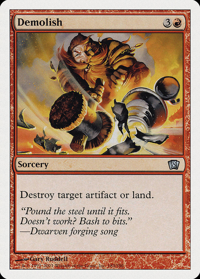Demolish (183) [Eighth Edition] | Odin's Place