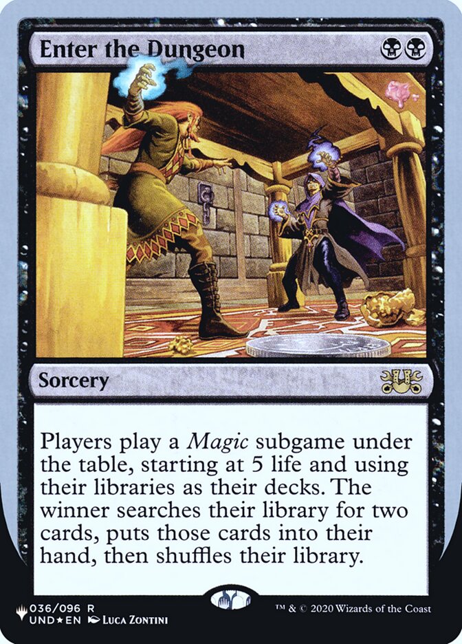 Enter the Dungeon (Unfinity Foil Edition) [The List] | Odin's Place