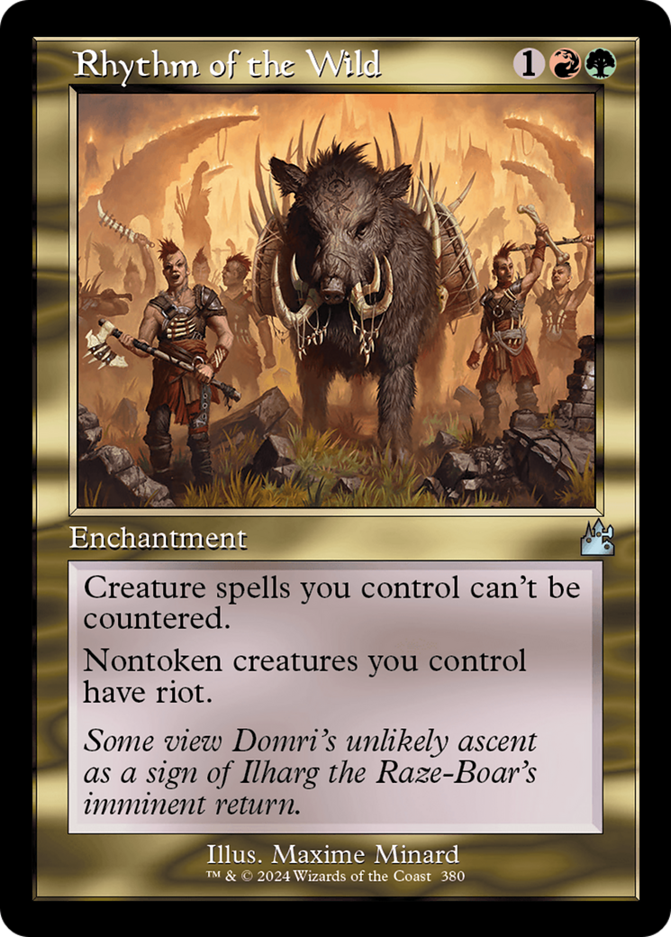 Rhythm of the Wild (Retro Frame) [Ravnica Remastered] | Odin's Place