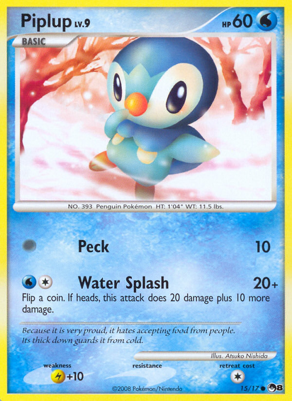 Piplup (15/17) [POP Series 8] | Odin's Place