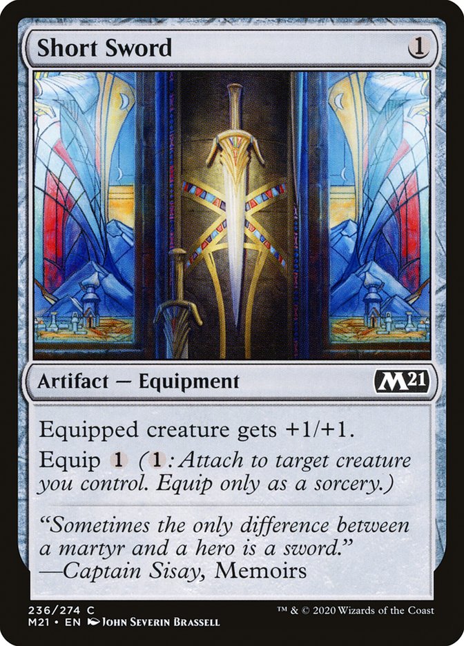 Short Sword [Core Set 2021] | Odin's Place
