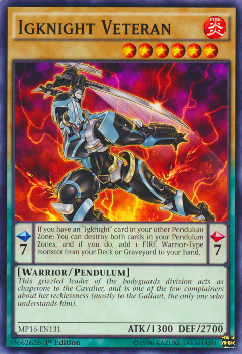 Igknight Veteran [MP16-EN131] Common | Odin's Place