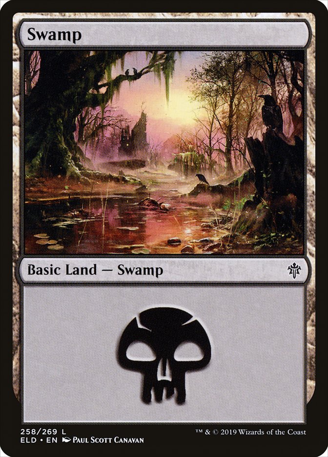 Swamp (258) [Throne of Eldraine] | Odin's Place