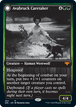 Avabruck Caretaker // Hollowhenge Huntmaster [Innistrad: Double Feature] | Odin's Place