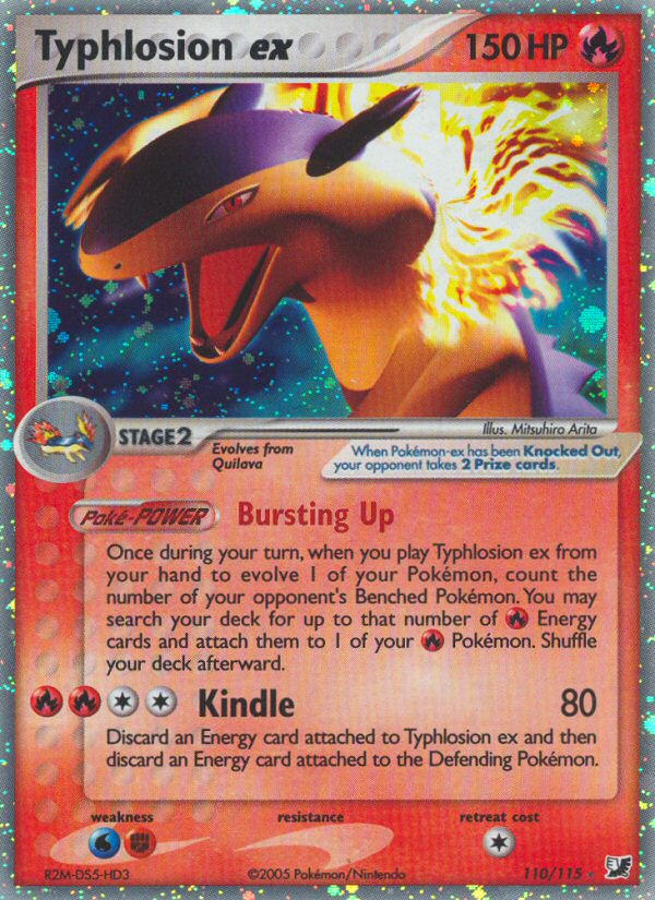 Typhlosion ex (110/115) [EX: Unseen Forces] | Odin's Place