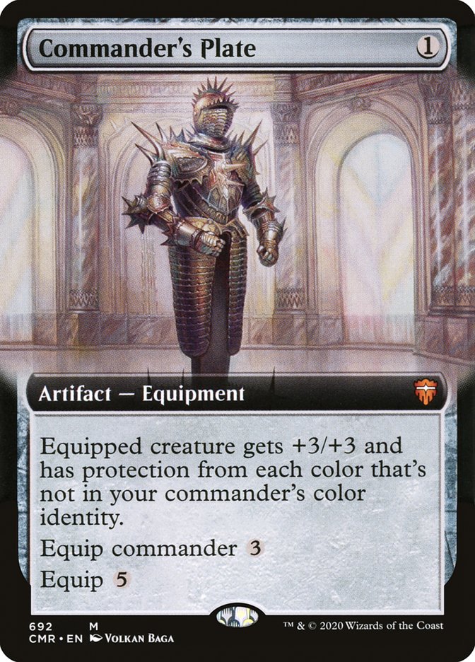 Commander's Plate (Extended Art) [Commander Legends] | Odin's Place