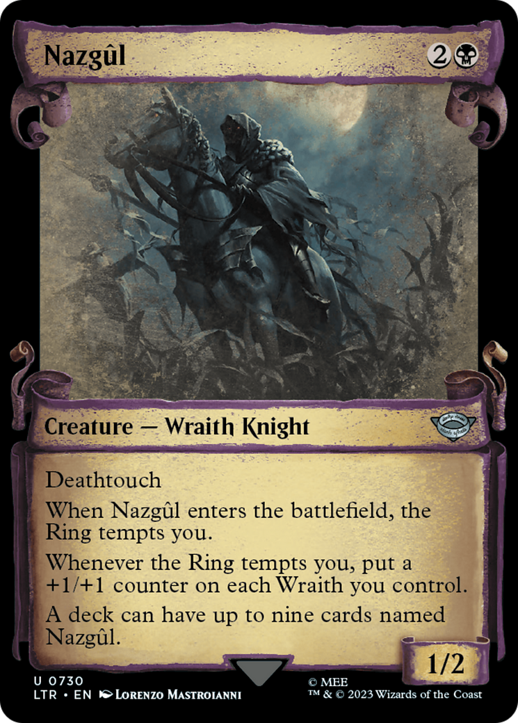 Nazgul (0730) [The Lord of the Rings: Tales of Middle-Earth Showcase Scrolls] | Odin's Place