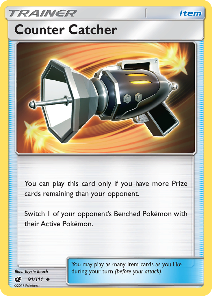 Counter Catcher (91/111) [Sun & Moon: Crimson Invasion] | Odin's Place