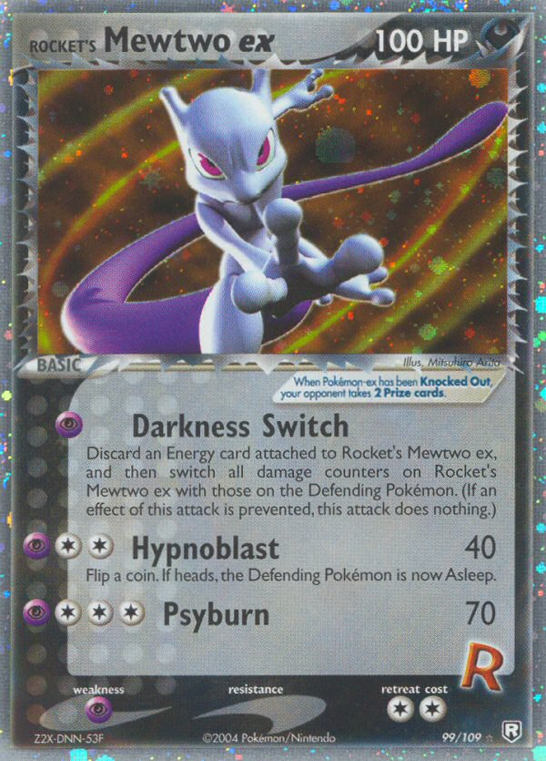 Rocket's Mewtwo ex (99/109) [EX: Team Rocket Returns] | Odin's Place