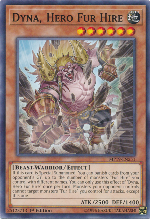 Dyna, Hero Fur Hire [MP19-EN251] Common | Odin's Place