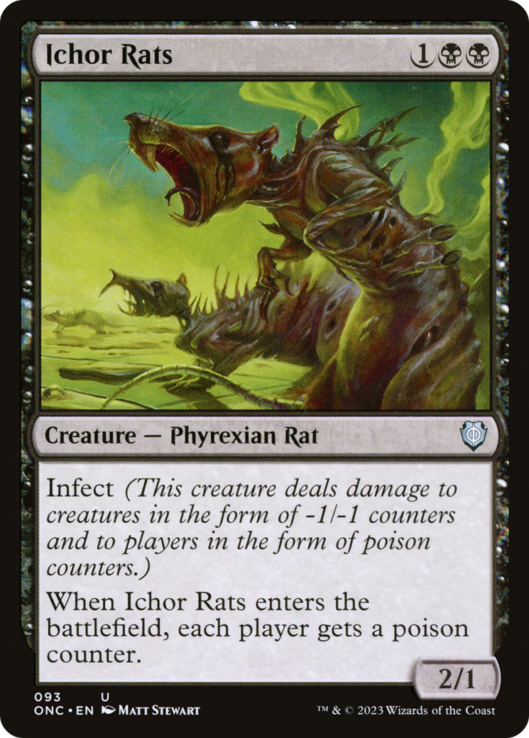 Ichor Rats [Phyrexia: All Will Be One Commander] | Odin's Place