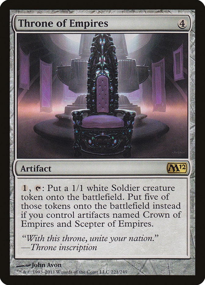 Throne of Empires (221) [Magic 2012] | Odin's Place