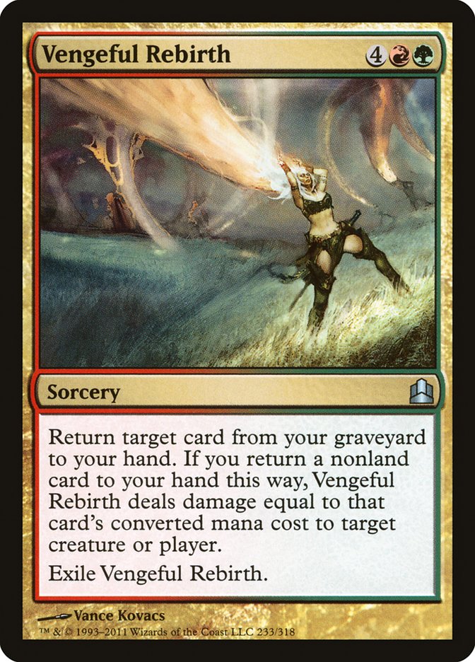 Vengeful Rebirth (233) [Commander 2011] | Odin's Place