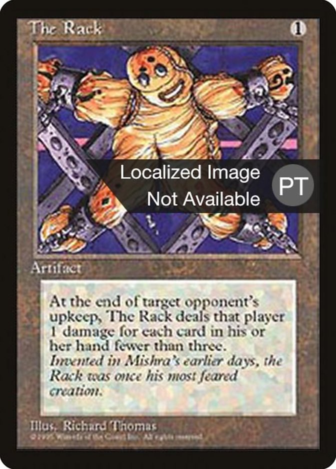 The Rack [Fourth Edition (Foreign Black Border)] | Odin's Place