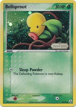 Bellsprout (49/92) (Stamped) [EX: Legend Maker] | Odin's Place
