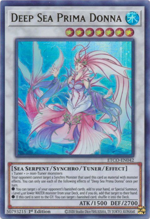 Deep Sea Prima Donna [ETCO-EN042] Ultra Rare | Odin's Place