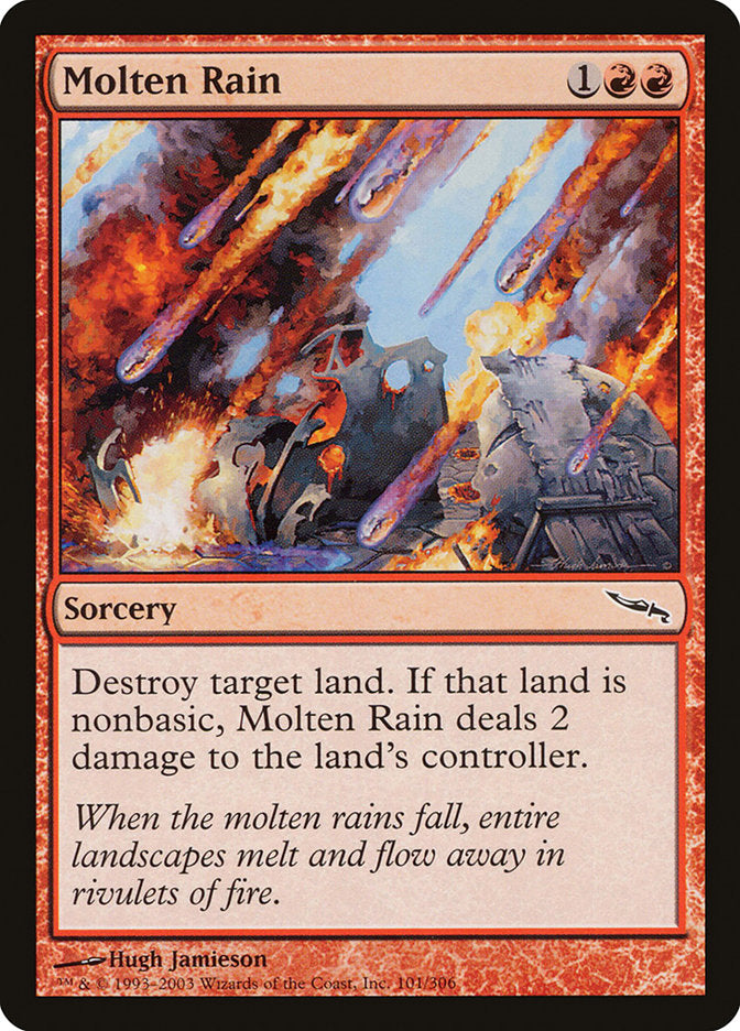 Molten Rain [Mirrodin] | Odin's Place