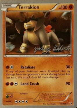 Terrakion (73/101) (CMT - Zachary Bokhari) [World Championships 2012] | Odin's Place