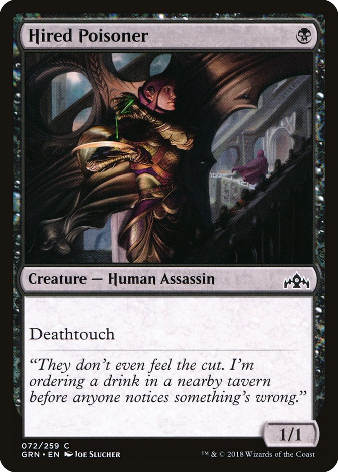 Hired Poisoner (72) [Guilds of Ravnica] | Odin's Place