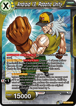 Android 13, Robotic Unity (Uncommon) (BT13-094) [Supreme Rivalry] | Odin's Place