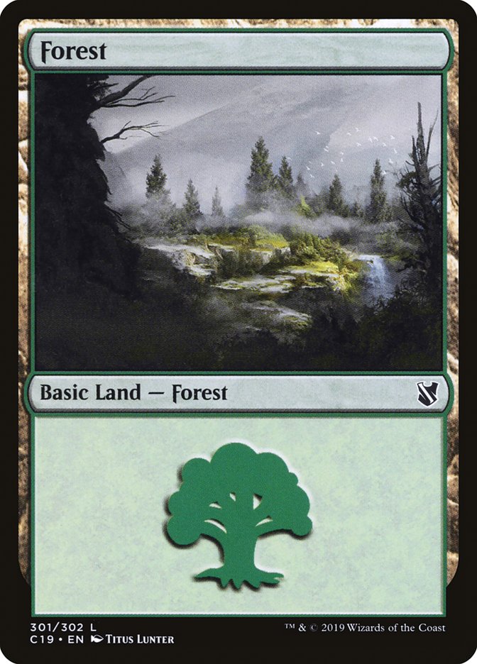 Forest (301) [Commander 2019] | Odin's Place