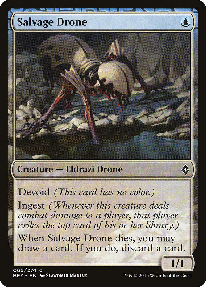 Salvage Drone (65) [Battle for Zendikar] | Odin's Place