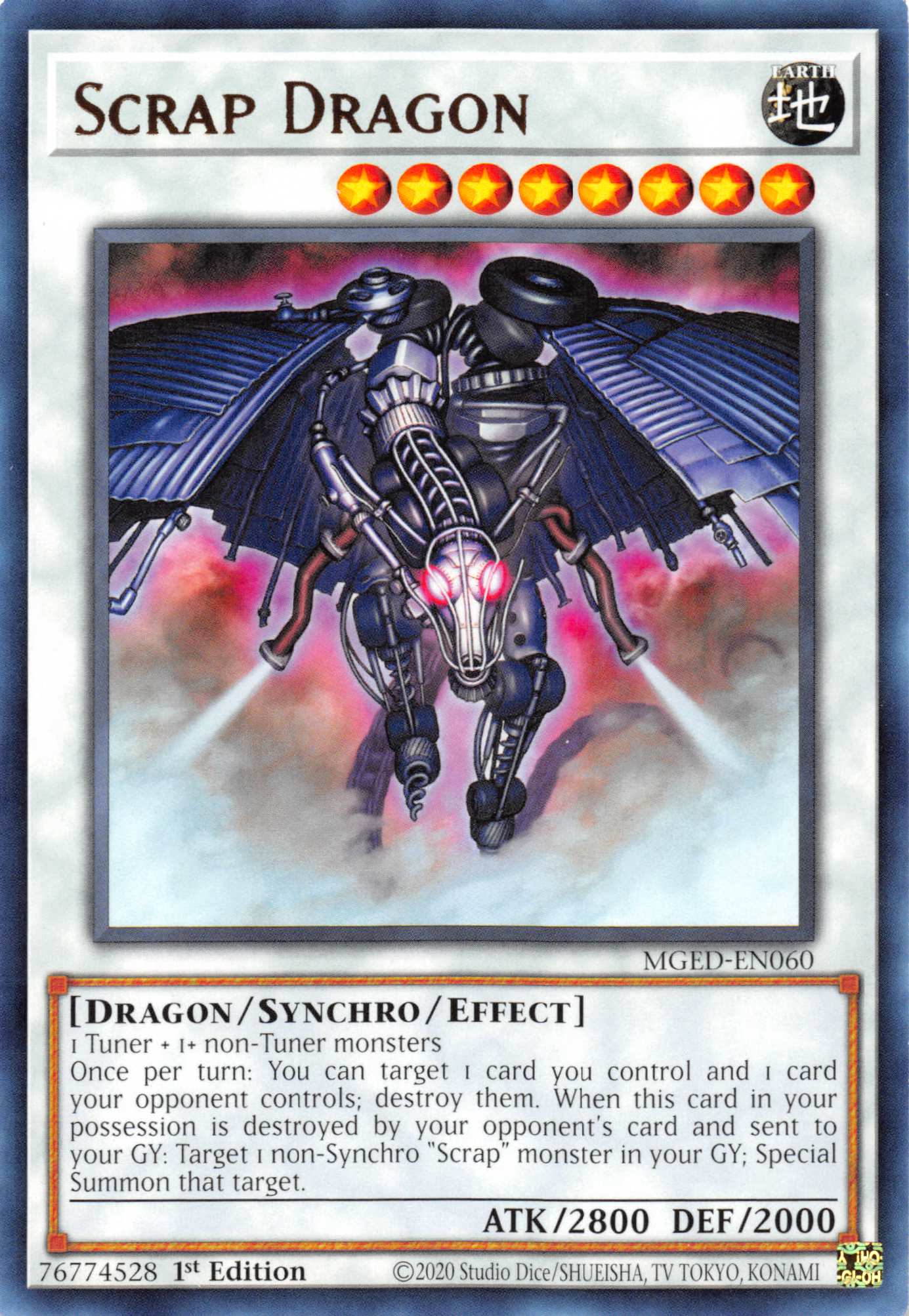Scrap Dragon [MGED-EN060] Rare | Odin's Place