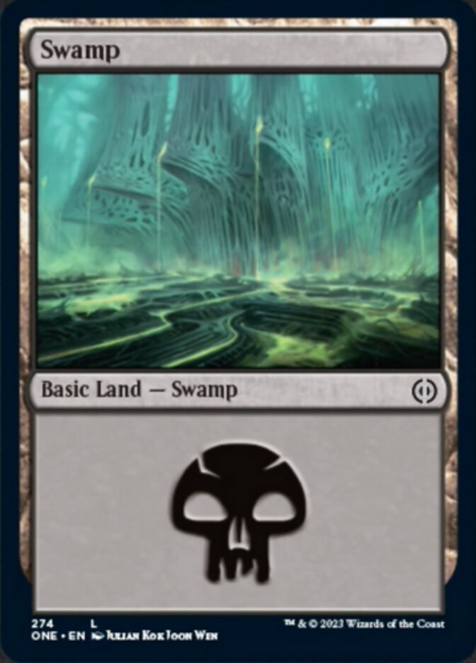 Swamp (274) [Phyrexia: All Will Be One] | Odin's Place