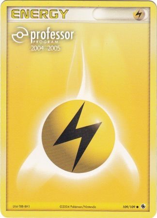 Lightning Energy (109/109) (2004 2005) [Professor Program Promos] | Odin's Place